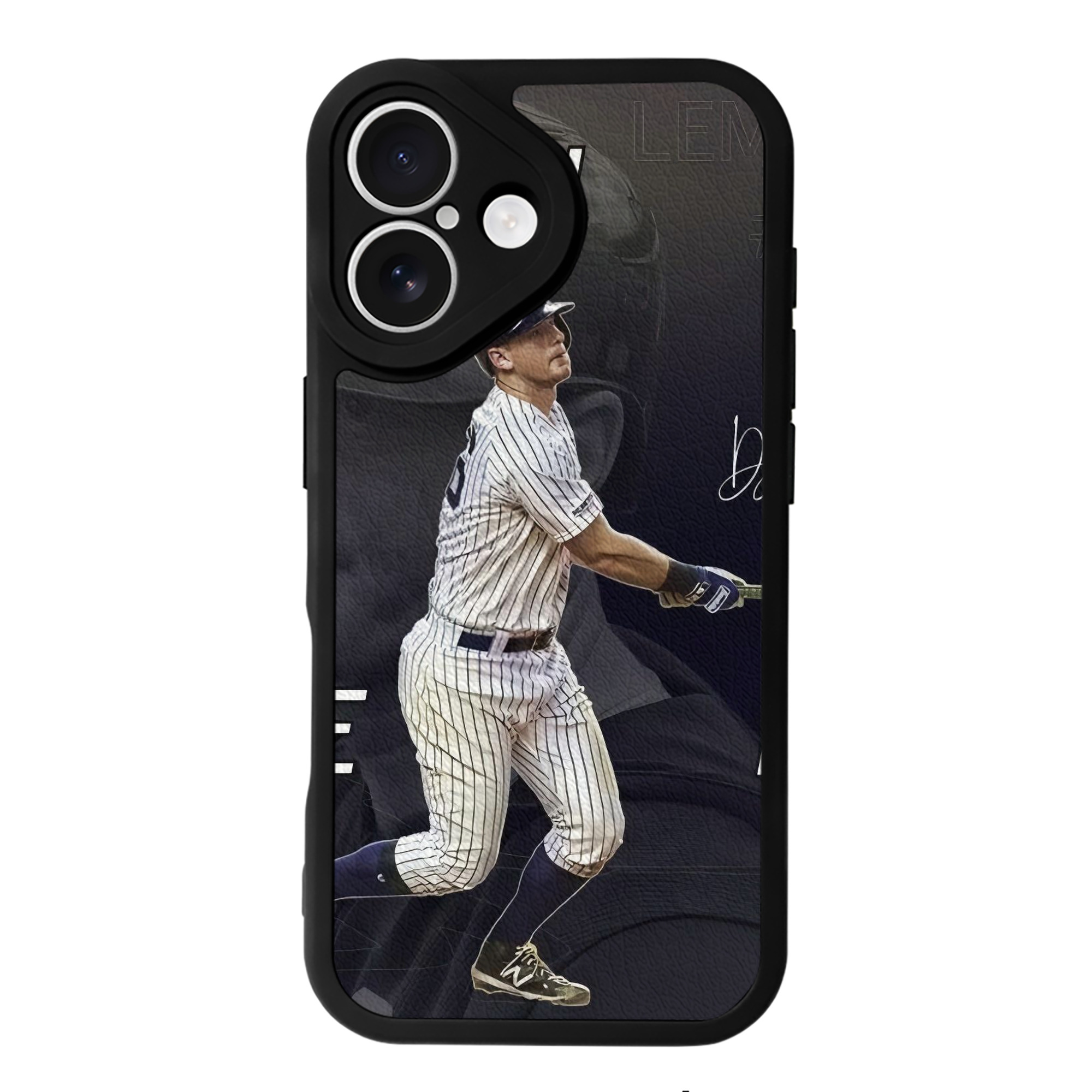 DJ Lemahieu 13 IPhone 16 Silicone Leather Case – UV Print, Lambskin Texture – Perfect Fit, Wireless Charging Compatible, Scratch Resistant, Precise Cutouts – Stylish Protection For IPhone 16